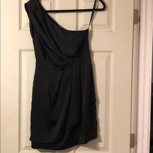 Bcbgeneration black one strap dress